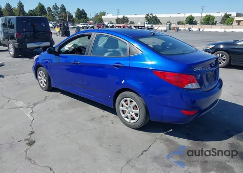 2013 Hyundai Accent Gls from USA, damaged, VIN KMHCT4AE5DU485073